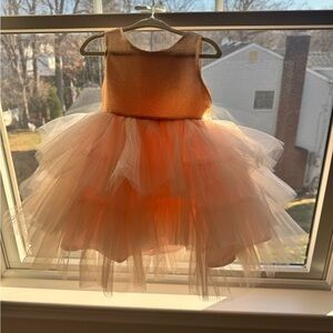 Tip Top Kids Sparkle Dress and Fur - 12M